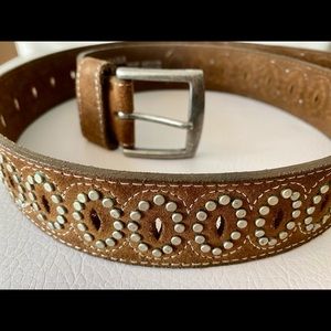 American Eagle Outfitters genuine leather suede belt